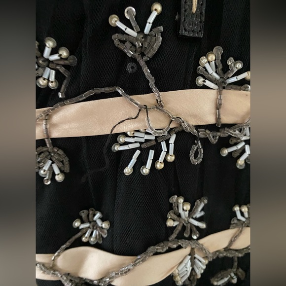 RARE Y2K Authentic Valentino Garavani intricately beaded silk and leather tote ~ - Picture 5 of 16